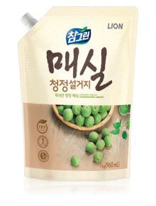 Средство для мытья посуды CJ Lion Chamgreen Japanese Apricot мягкая упаковка