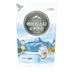 Средство для мытья посуды CJ Lion Chamgreen Baking Soda & Citric Acid мягкая упаковка