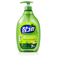 Средство для мытья посуды CJ Lion Chamgreen Green Tea & lemon Peel 