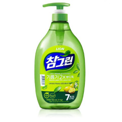 Средство для мытья посуды CJ Lion Chamgreen Green Tea & lemon Peel 