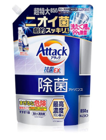 Гель для стирки Kao Attack EX Disinfection Advance мягкая упаковка
