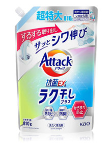 Гель для стирки Kao Attack EX Easy Drying Plus мягкая упаковка