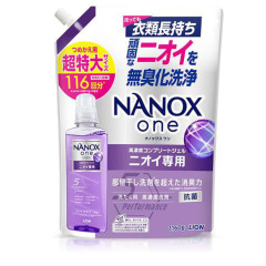 Гель для стирки Lion Nanox One Odor Removal мягкая упаковка