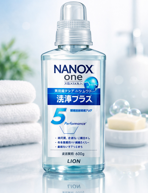 Концентрированный гель Lion Nanox Washing глубокая очистка, защита белизны и цвета