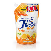 Средство для мытья посуды Mitsuei Herbal Fresh Orange мягкая упаковка