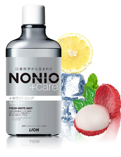 Отбеливающий ополаскиватель Nonio Plus поддержание здорового баланса рта Аромат Грейпфрута и Личи