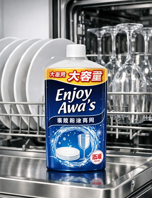 Гель для посудомоечных машин Rocket Soap Enjoy Awa's с ферментами и апельсиновым маслом