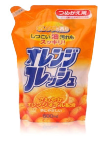Средство для мытья посуды Rocket Soap Fresh Orange Oil мягкая упаковка