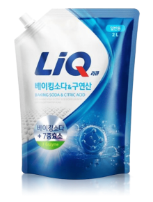 Гель для стирки LIQ Baking Soda & Citric Acid мягкая упаковка