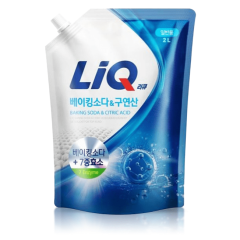 Гель для стирки LIQ Baking Soda & Citric Acid мягкая упаковка