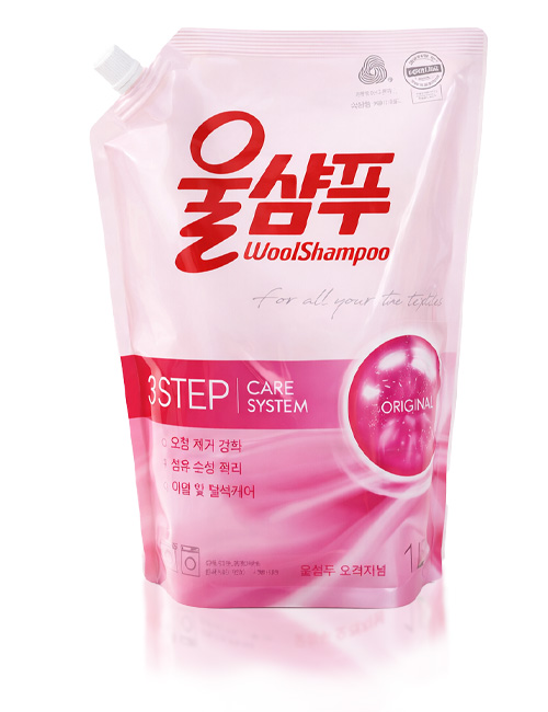 Жидкий порошок Aekyung Wool Shampoo для бережной и деликатной стирки нейтральный аромат
