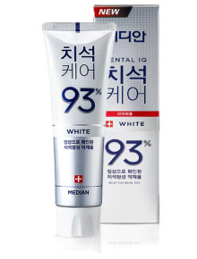 Зубная паста Median Dental IQ 93% White 