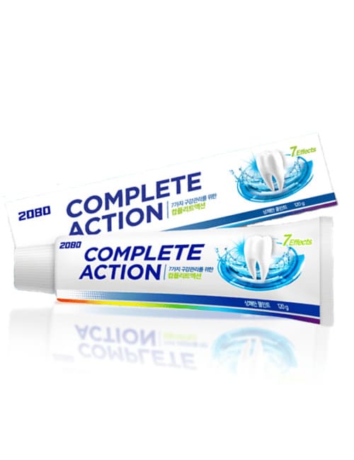 Паста для комплексного ухода Aekyung 2080 Complete Action со вкусом Ментола и Мяты