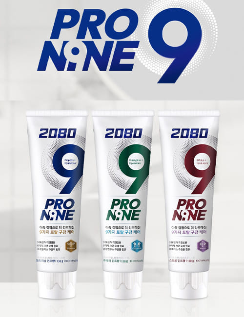 Паста для комплексной защиты Aekyung 2080 Pro Nine с экстрактом Эвкалипта