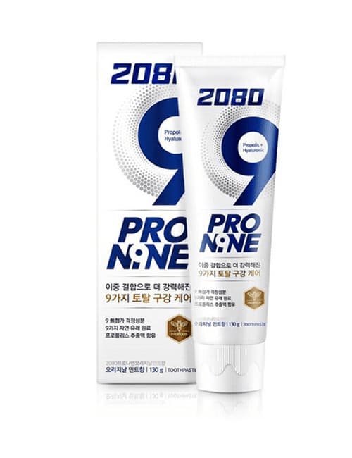 Паста для комплексной защиты Aekyung 2080 Pro Nine с экстрактом Прополиса, Мяты и Апельсина