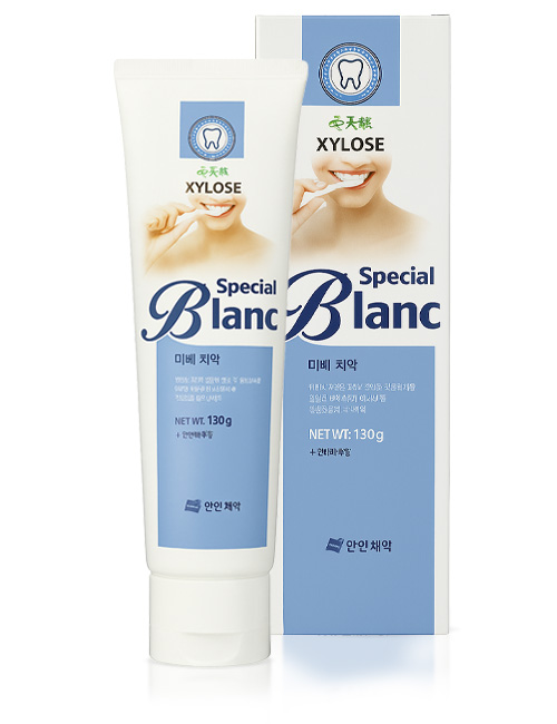 Зубная паста Hanil Xylose Special Blanc для осветление и укрепления эмали с ксилозой