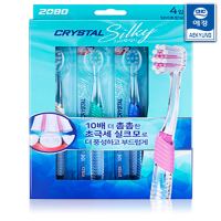 Набір зубних щіток 2080 Crystal Silk Double Microbrush 4шт