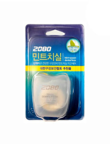 Зубная нить 2080 Waxed Dental Floss Mint 