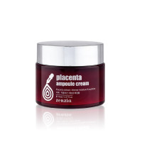 Плацентовый крем для упругости кожи Zenzia Placenta Ampoule