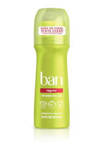 Дезодорант антиперспирант Ban Invisible Roll-On Regular