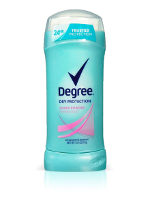 Дезодорант антиперспирант женский Degree Invisible Solid Sheer Powder