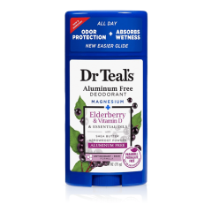 Дезодорант без алюминия Dr Teals Elderberry and Vitamin D