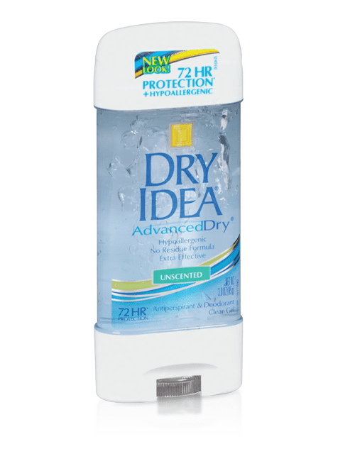 Гелиевый дезодорант и антиперспирант Dry Idea Без Запаха для чувствительной кожи