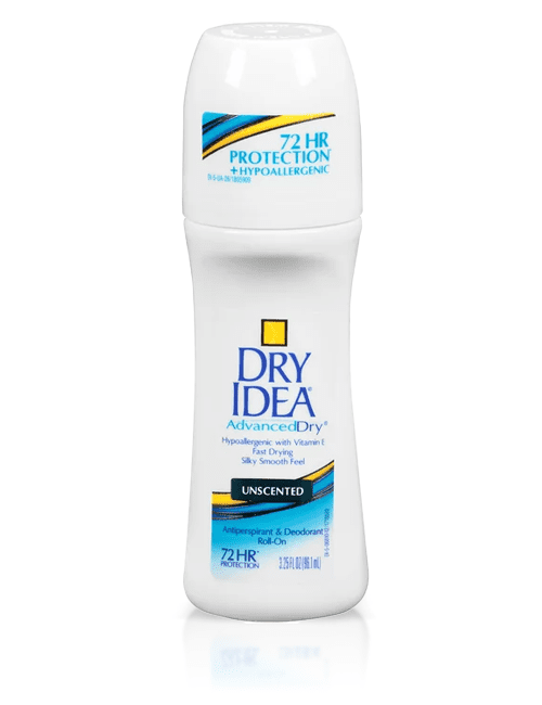 Шариковый дезодорант и антиперспирант Dry Idea без запаха для чувствительной кожи
