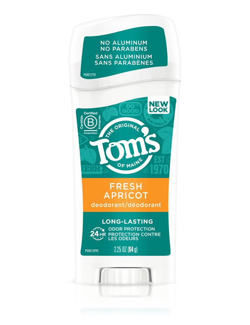 Женский дезодорант без алюминия Tom's of Maine Свежий Абрикос