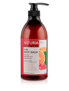 Гель для душа Naturia Pure Cranberry & Orange