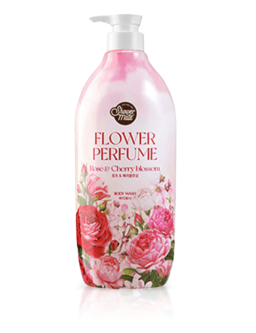 Увлажняющий гель Flower Perfume с Дамасской Розы и Цветка Вишневого Дерева