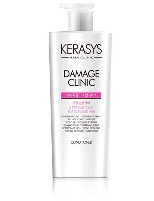 Кондиционер для волос Kerasys Damage Clinic Rins Conditioner 750мл