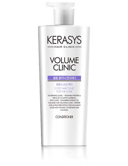Кондиционер для волос Kerasys Volume Clinic Rinse Conditioner 750мл