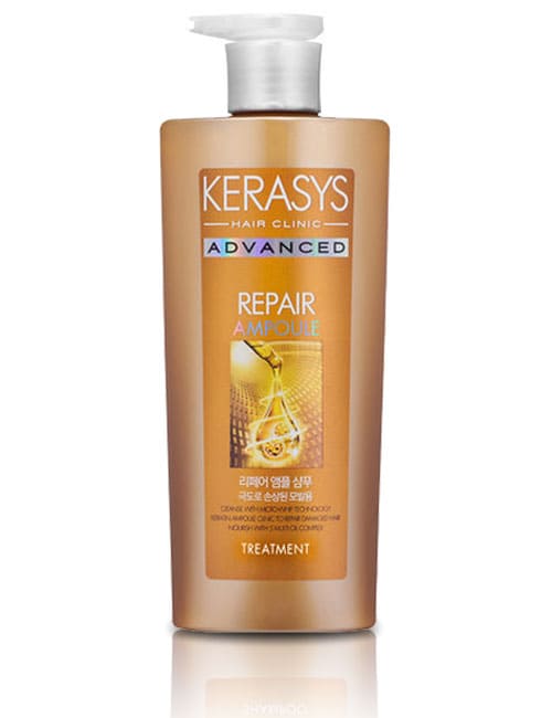 Бальзам-маска Kerasys Advanced Repair для мягкого очищение и укрепление