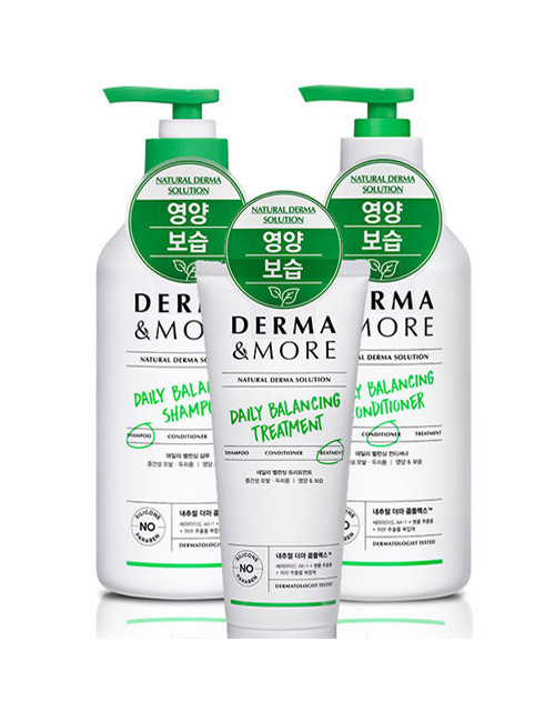 Увлажняющий для баланса кожи головы Derma & More Balancing на основе экстракта Центеллы Азиатской 