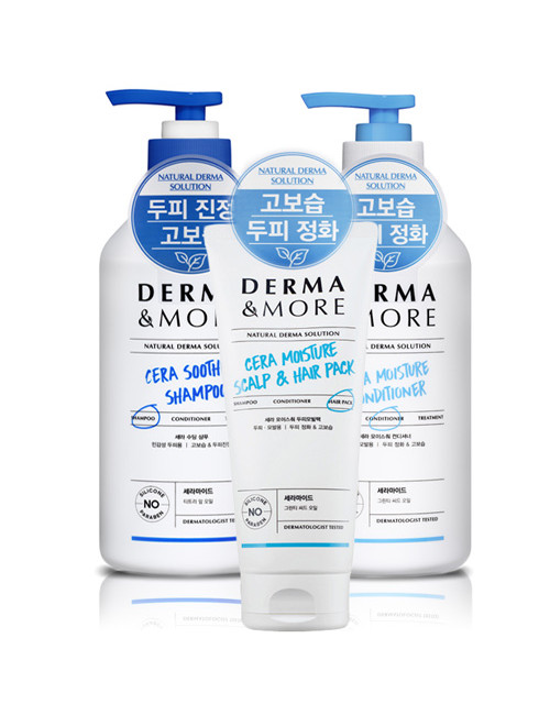  Заспокійливий шампунь Derma & More Soothing з олією Чайного Дерева