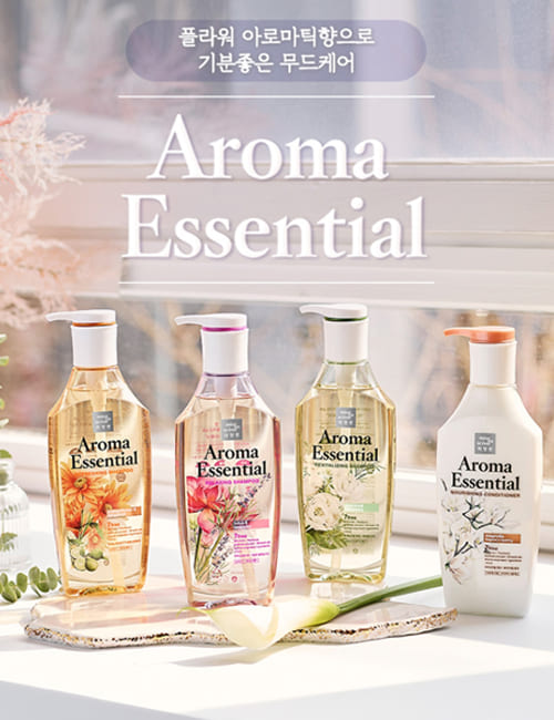 Тонизирующий шампунь Mise-en-scène Aroma с маслом цветов Апельсина и Бергамота