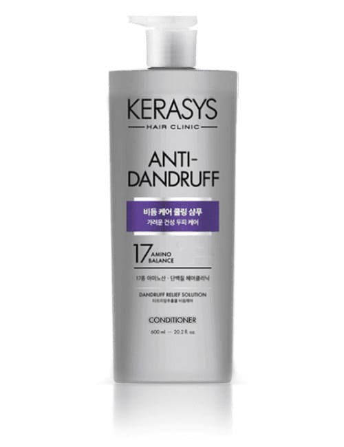 Питающий и укрепляющий протеиновый кондиционер Kerasys Anti-Dandruff со свежим ароматом