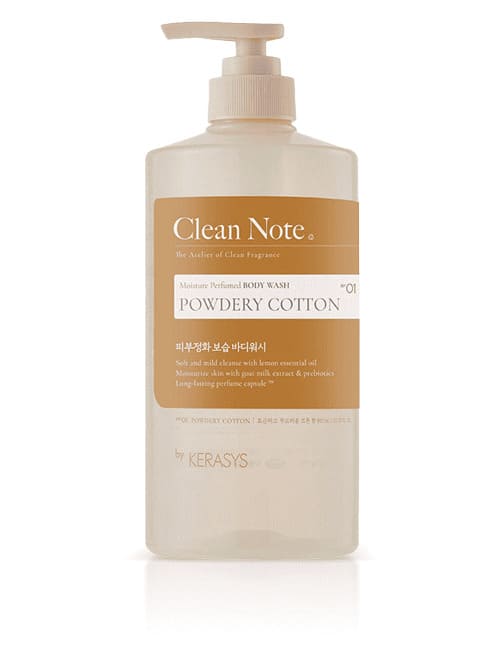 Увлажняющий парфюмированный гель для душа Kerasys Clean Note для нежного очищения