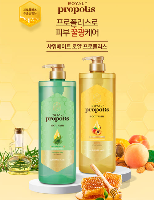 Питающий гель Shower Mate Royal Propolis с Королевским Зеленым Прополисом