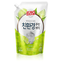 Засіб для миття посуду Trio Baking Lime м'яка упаковка