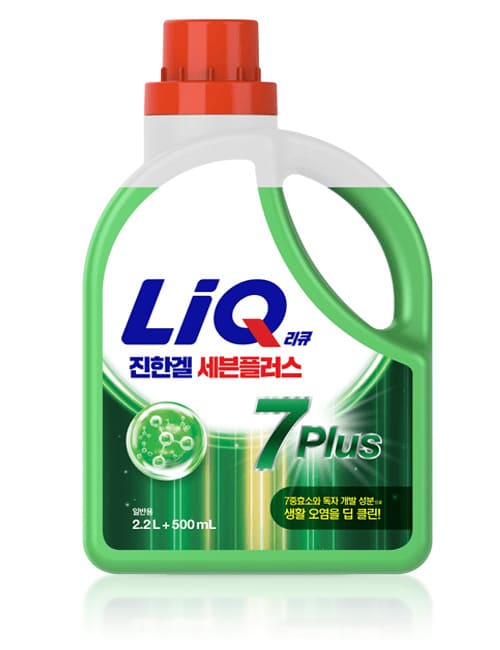 Концентрированный гель для стирки Aekyung LiQ 7 Plus Мощная Стирка