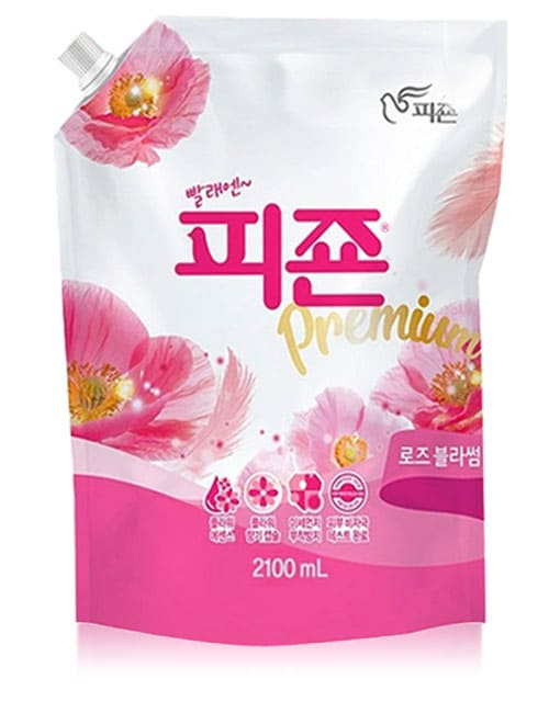 Ополаскиватель для белья Pigeon Premium Fabric Softener Pink Rose 2.1л