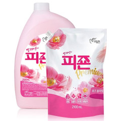 Ополаскиватель для белья Pigeon Premium Fabric Softener Pink Rose 2.5л + запаска