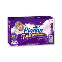 Кондиционер-салфетки Pigeon Rich Perfume Dry Sheet Mystic Rain 40шт