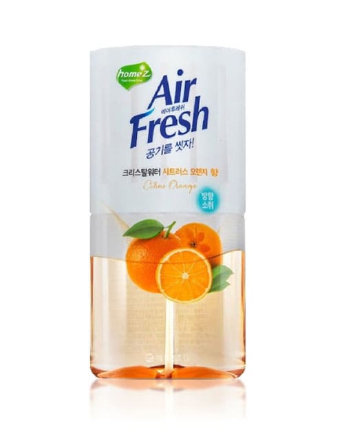 Жидкий ароматизатор воздуха и поглотитель запахов Air Fresh Crystal с ароматом Сочного Апельсина