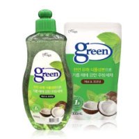 Средство для мытья посуды Pigeon Green Herb & Coconut 500мл + 300 мл