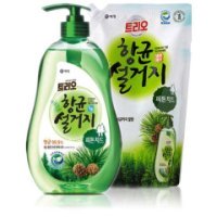 Набор для мытья посуды Trio Antibacterial Natural Phytoncide 750мл + запаска
