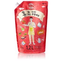 Средство для мытья посуды Trio Red Vinegar Pomegranate 1.2л мягкая упаковка