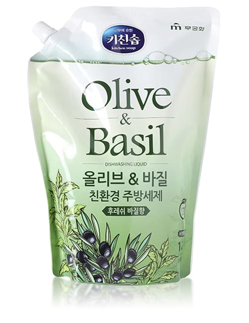 Средство для мытья посуды Kitchen Soap Olive & Basil